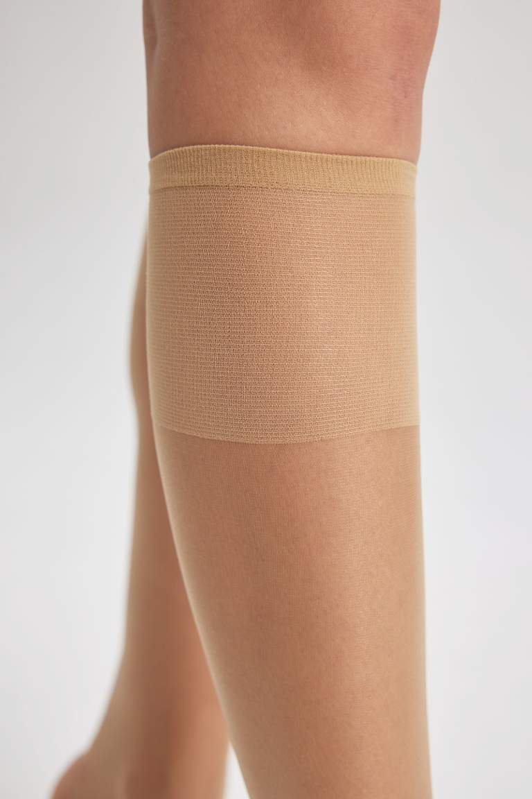 Woman Basic 2 piece Knee Socks