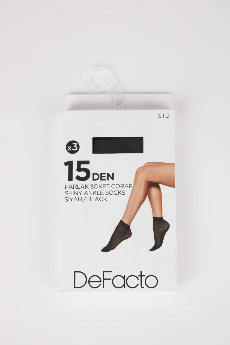 Woman 3 piece Short Socks