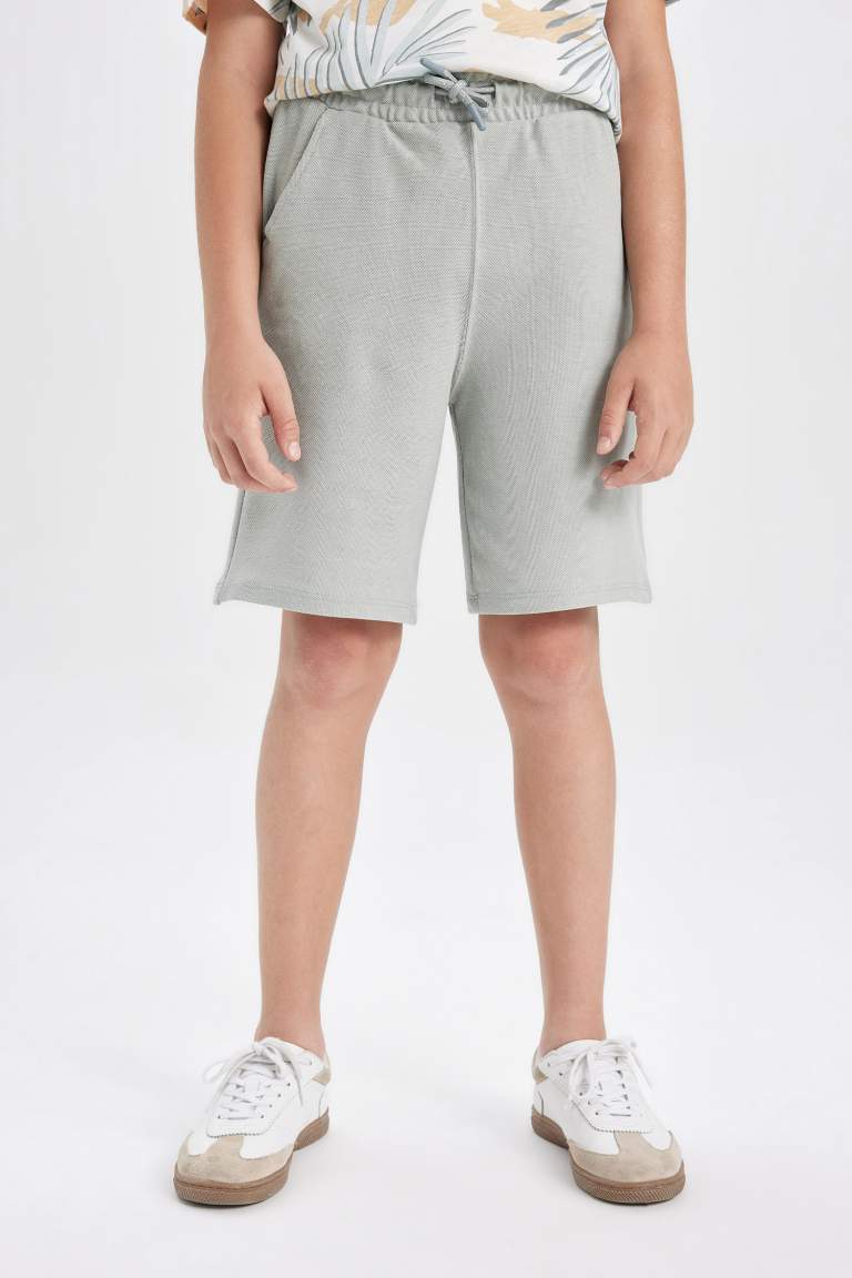 Boy Basic Pique Shorts