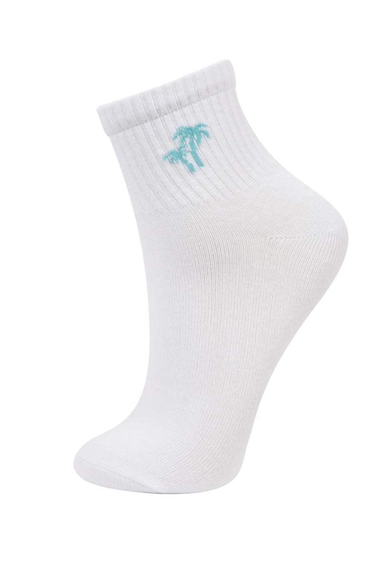 Chaussettes Courtes Coton pour Femme - 3 Pièces