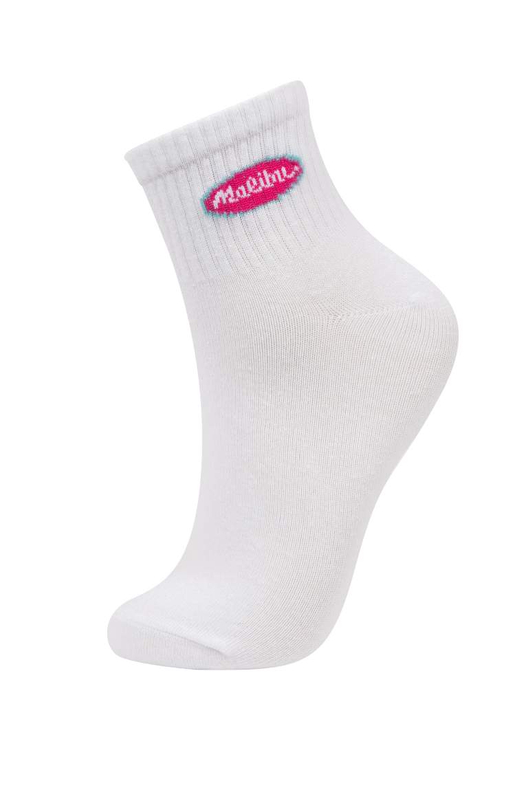 Chaussettes Courtes Coton pour Femme - 3 Pièces