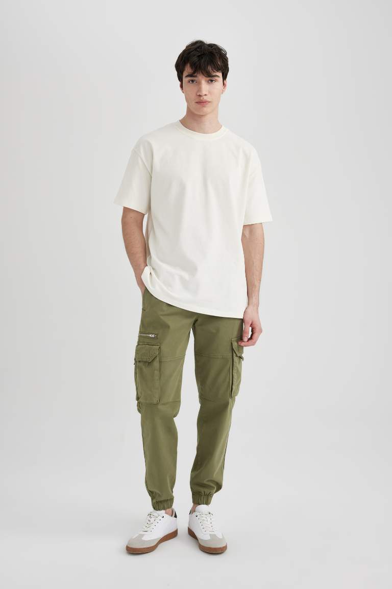 Regular Cargo Pocket Jogger Trousers