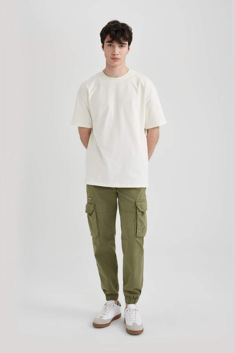 Regular Cargo Pocket Jogger Trousers