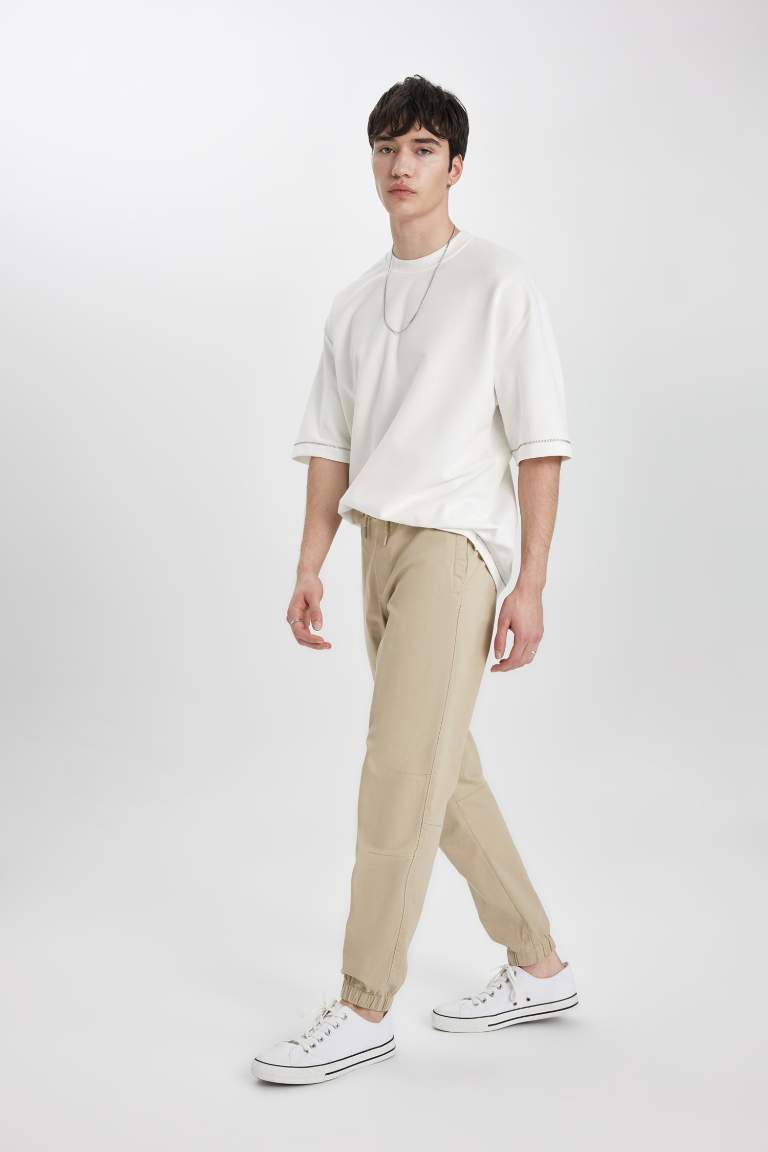 Regular Jogger Gabardine Trousers