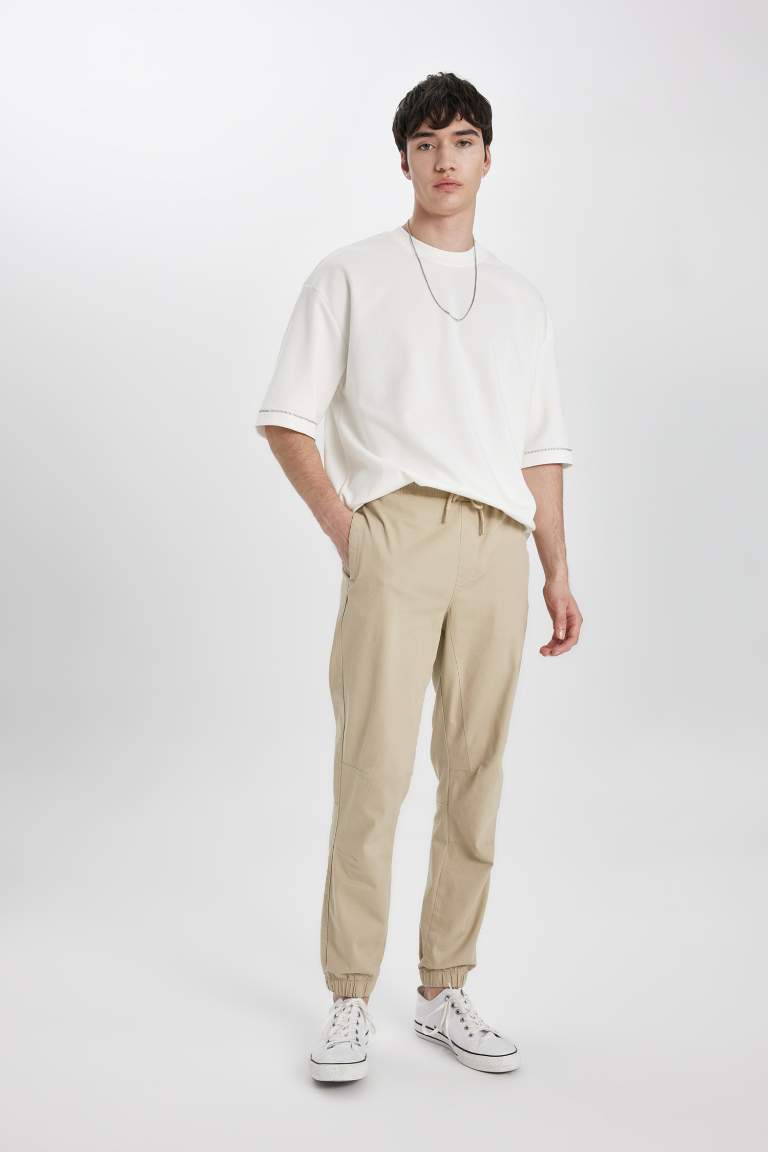 Regular Jogger Gabardine Trousers