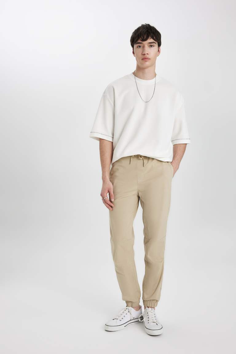 Regular Jogger Gabardine Trousers