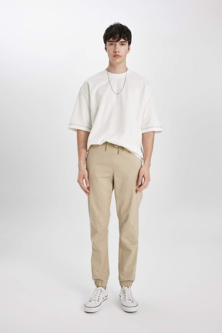 Regular Jogger Gabardine Trousers