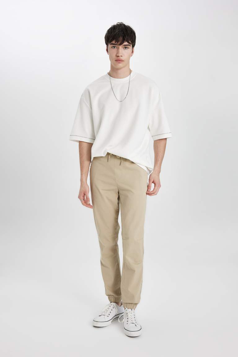 Regular Jogger Gabardine Trousers