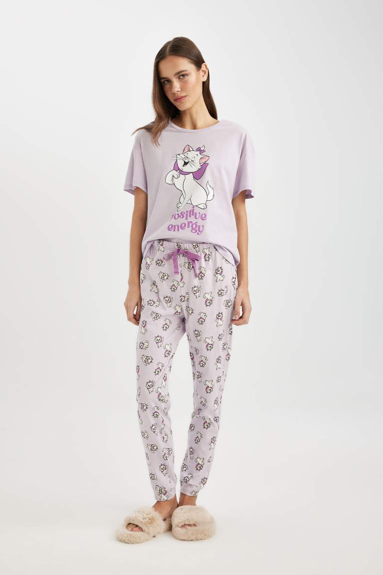 Fall in Love Aristocats 2 Piece Pajama Set