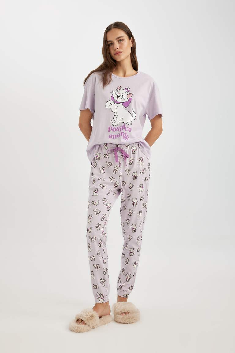 Fall in Love Aristocats 2 Piece Pajama Set