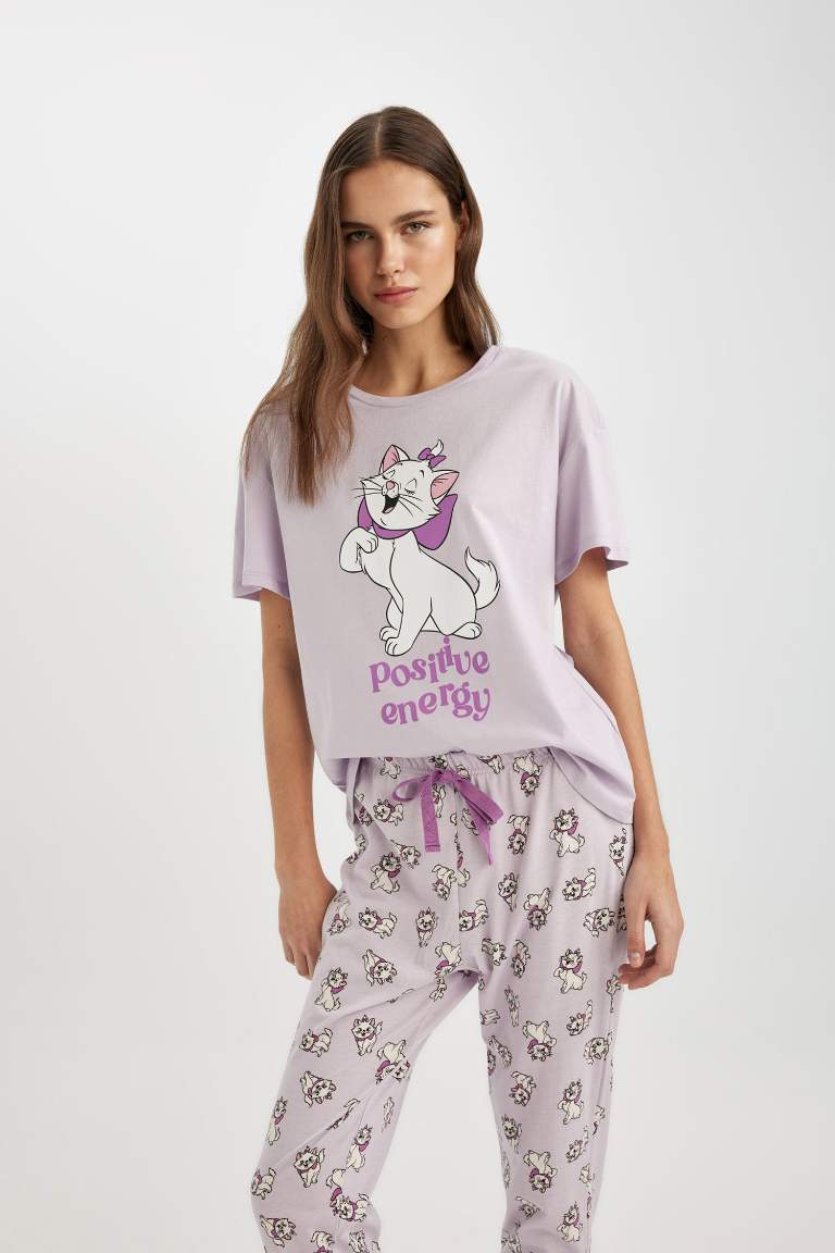 Fall in Love Aristocats 2 Piece Pajama Set