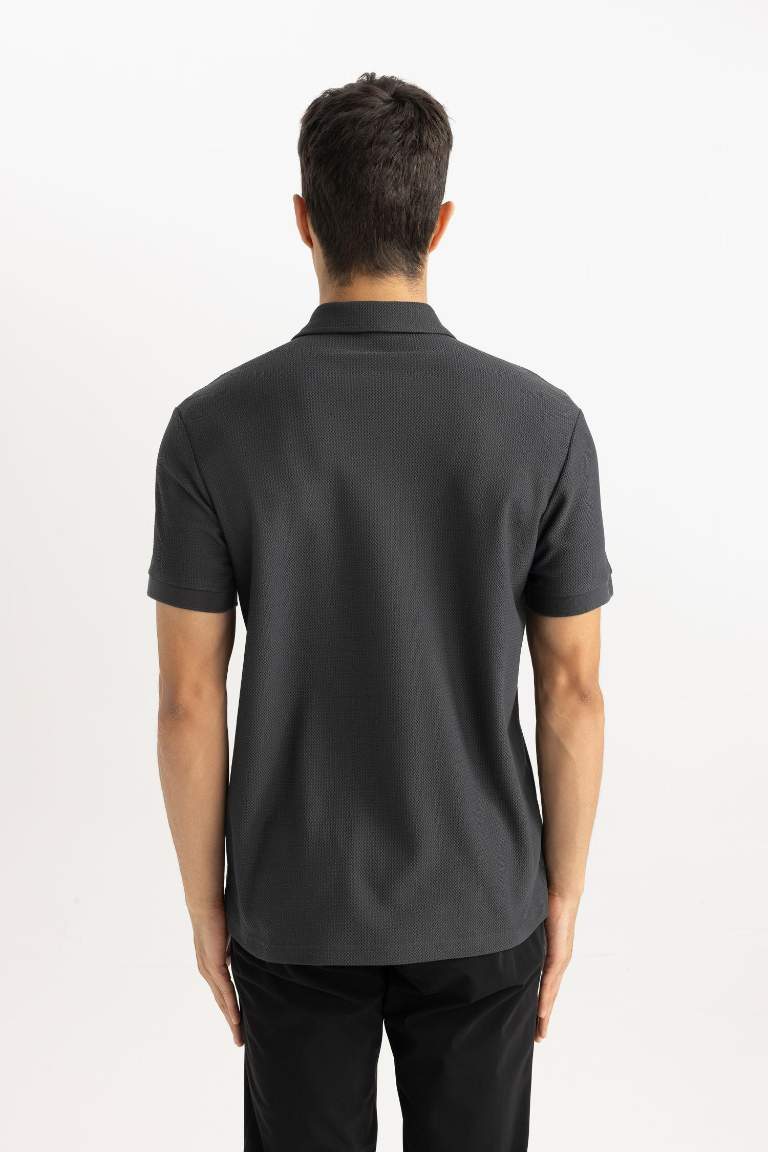 Modern Fit Polo Collar Polo T-Shirt