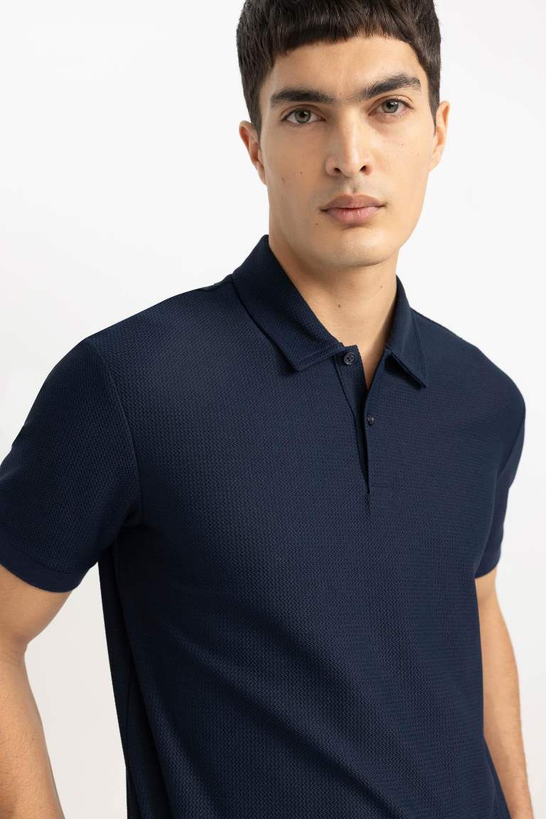 Modern Fit Polo Collar Polo T-Shirt