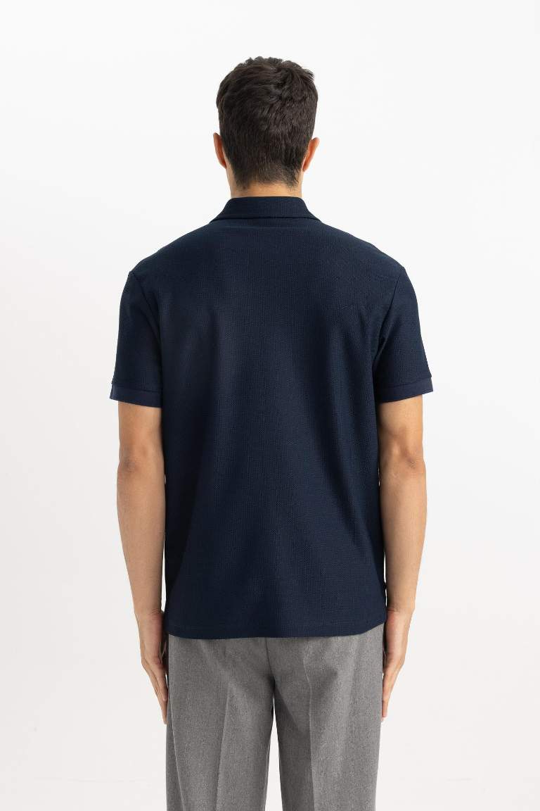 Modern Fit Polo Collar Polo T-Shirt