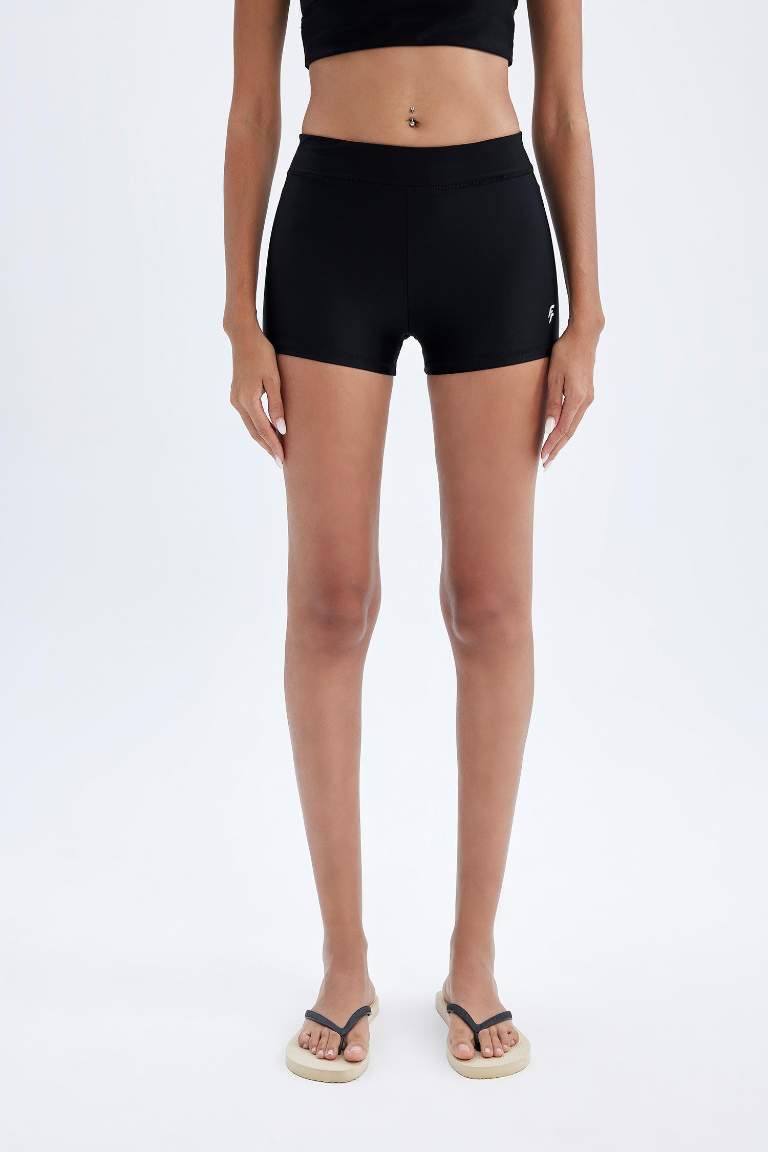 DeFactoFit Slim Fit Swim Shorts