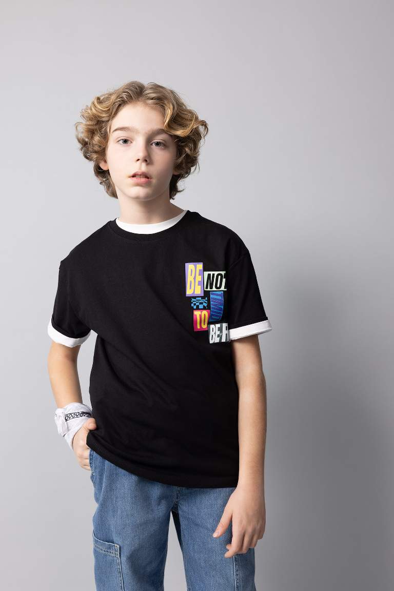 Boy Oversize Fit Short Sleeve T-Shirt