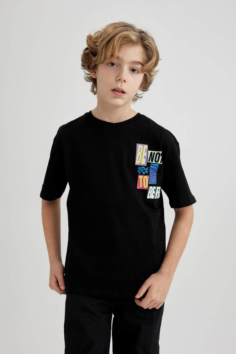 Boy Oversize Fit Short Sleeve T-Shirt