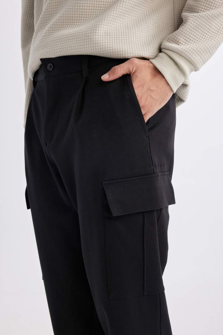 Cargo Jogger Regular Hem Trousers