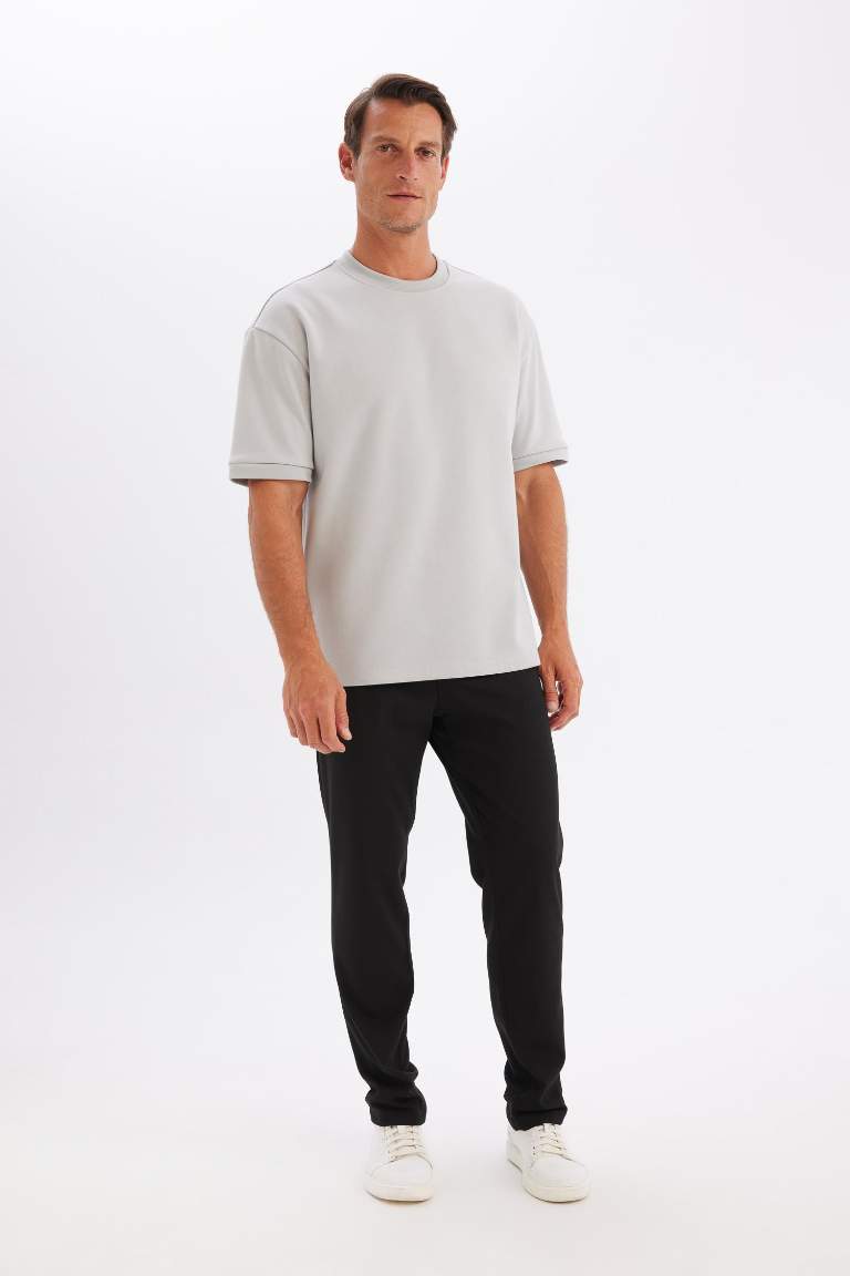 Oversize Fit Crew Neck T-Shirt