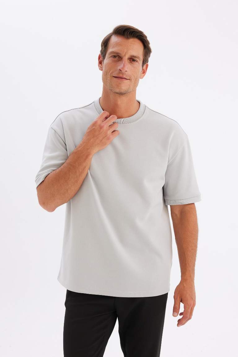 Oversize Fit Crew Neck T-Shirt