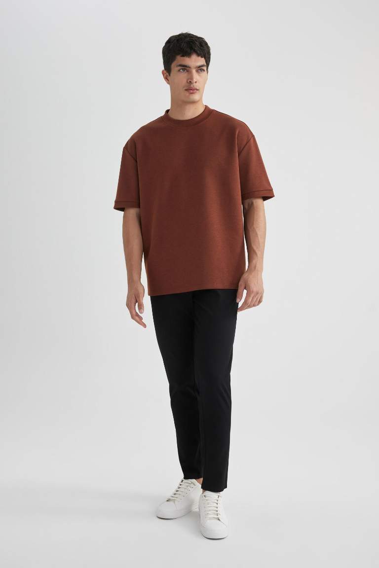 Oversize Fit Crew Neck T-Shirt