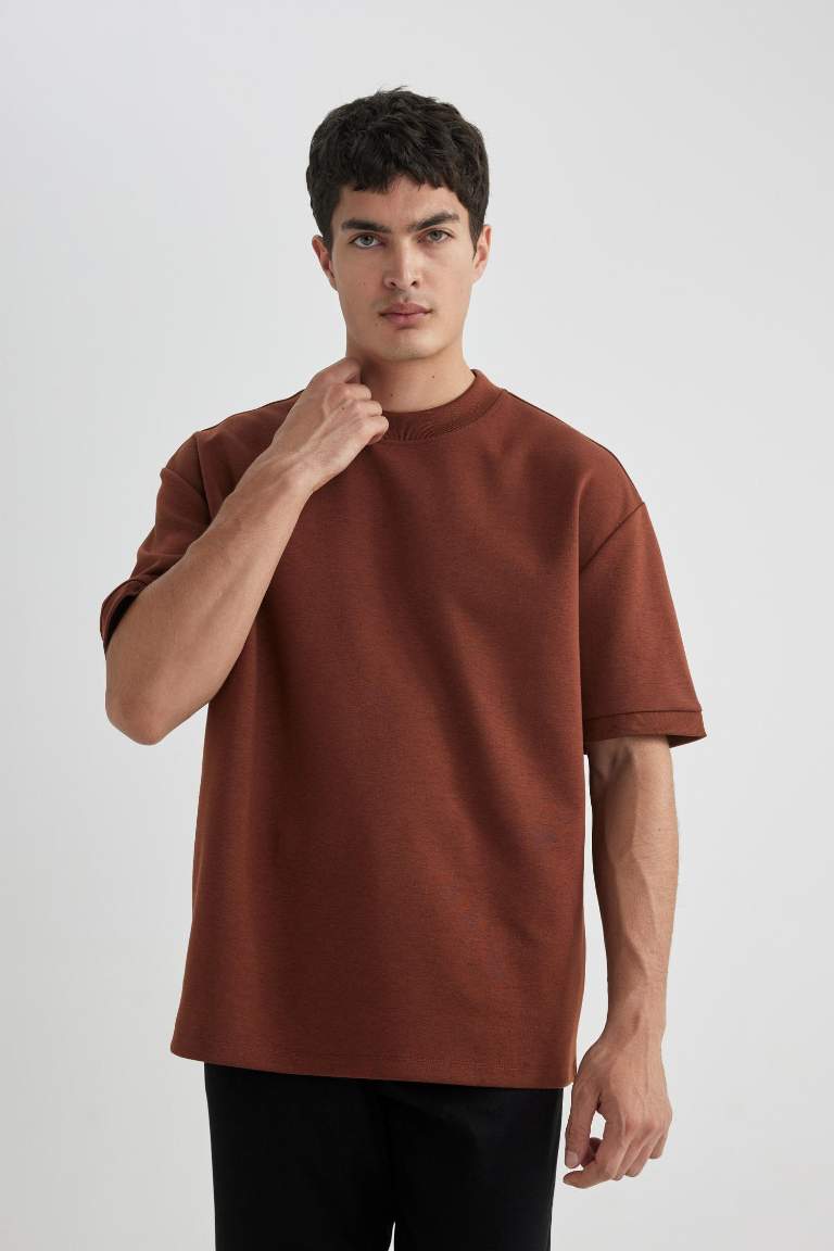 Oversize Fit Crew Neck T-Shirt