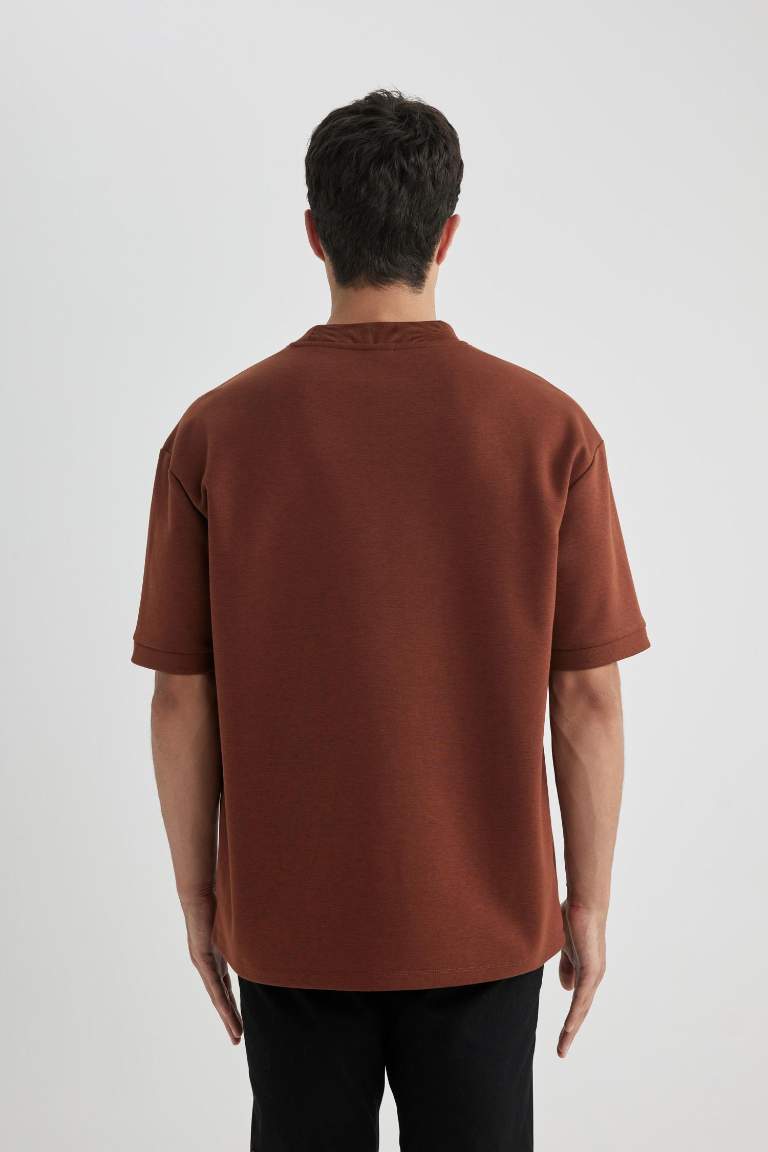 Oversize Fit Crew Neck T-Shirt