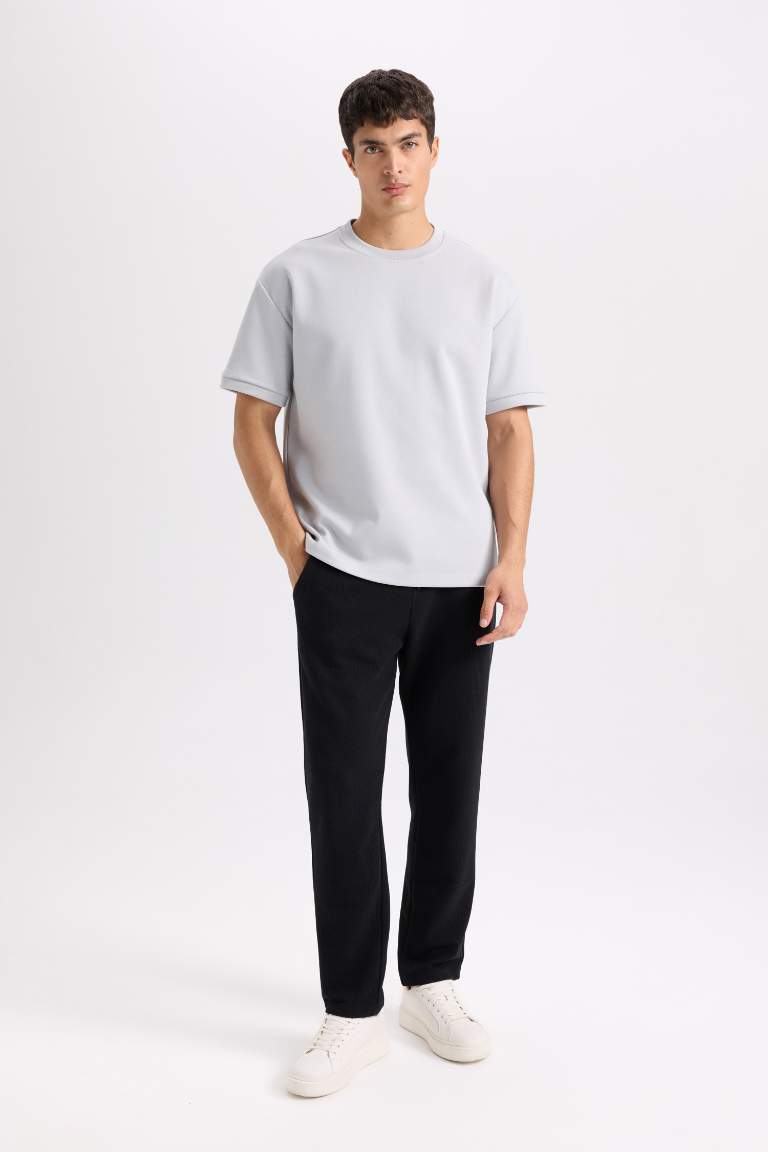 Oversize Fit Crew Neck T-Shirt