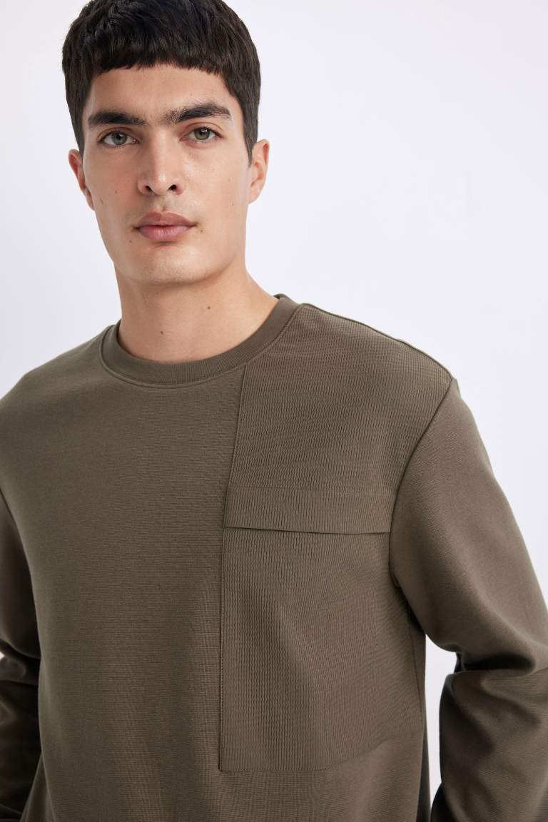 Regular Fit Long Sleeve Sweatshirt