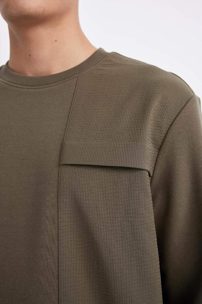 Regular Fit Long Sleeve Sweatshirt