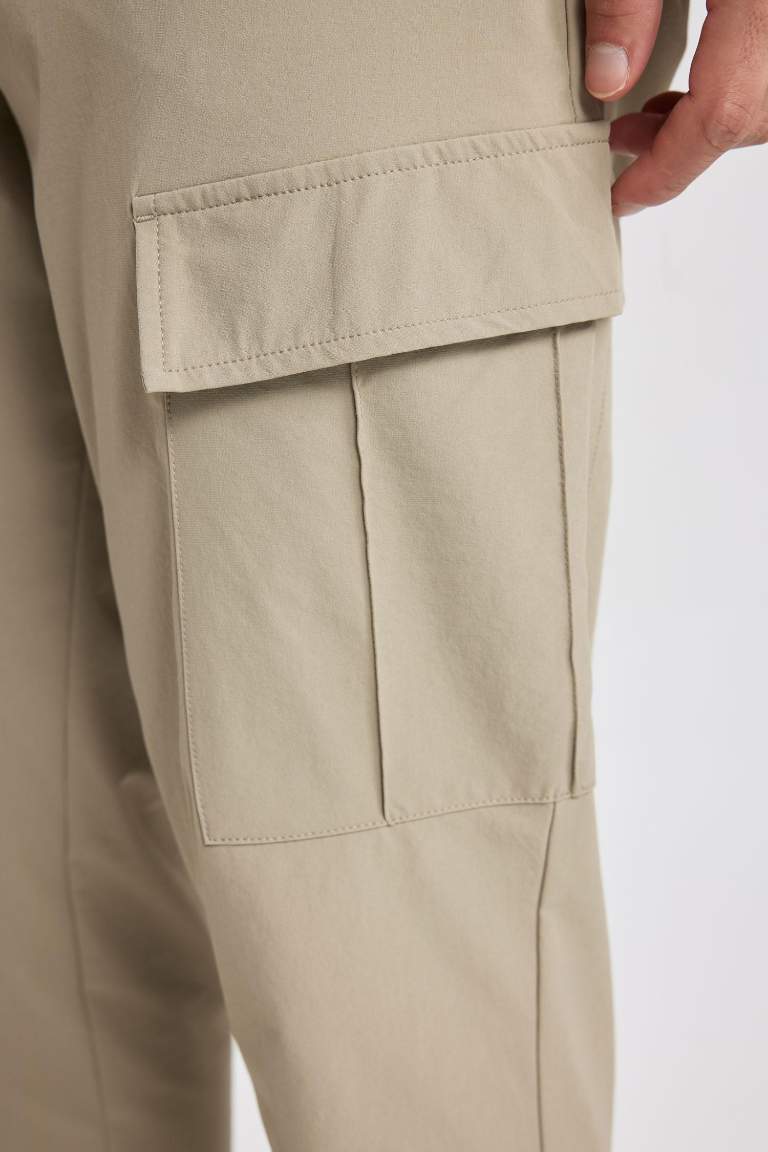 Cargo Jogger Shirred Trousers Trousers