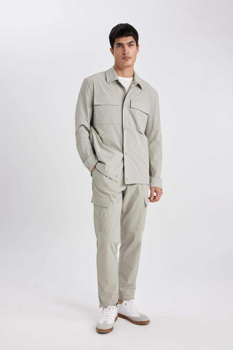 Cargo Jogger Shirred Trousers Trousers