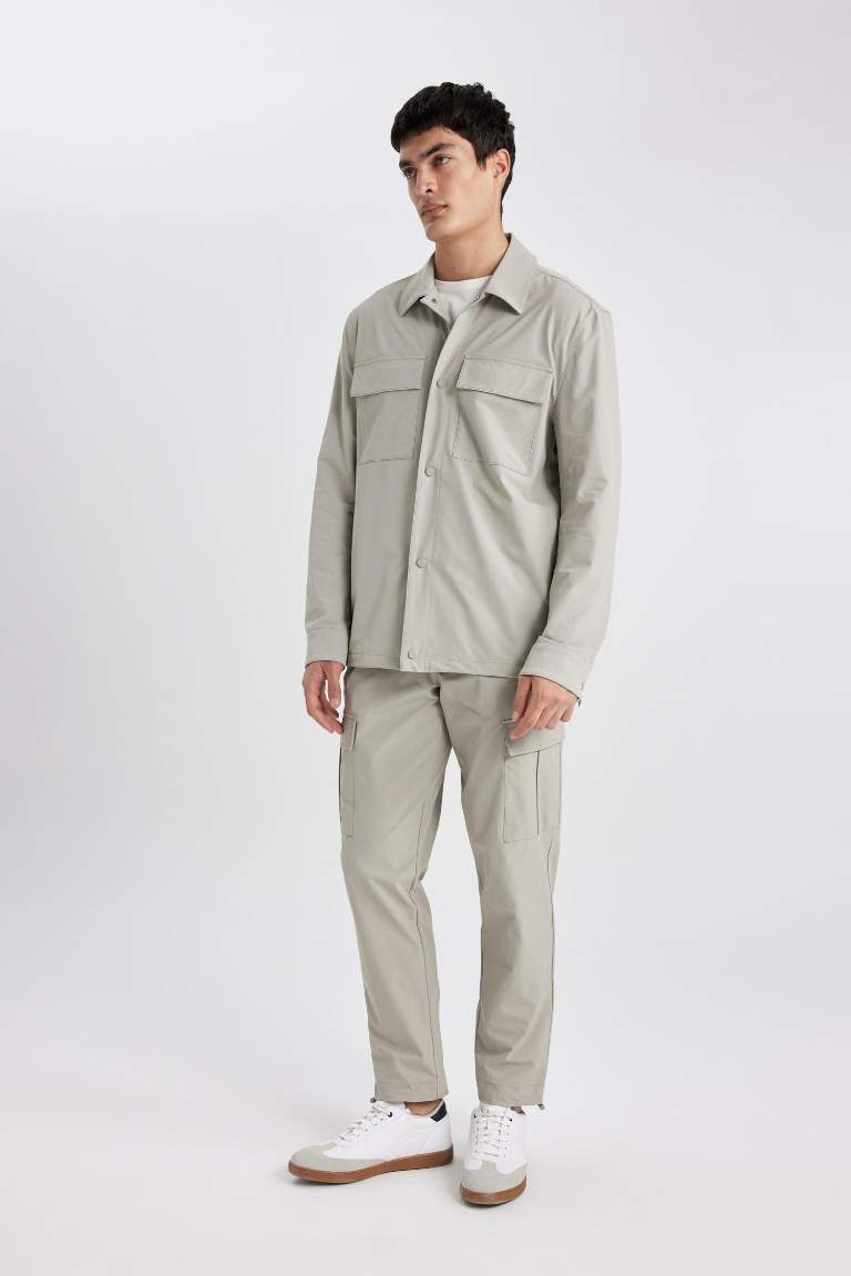 Cargo Jogger Shirred Trousers Trousers