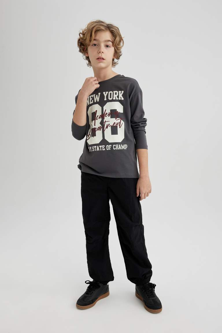 Boy Jogger Parachute Pants