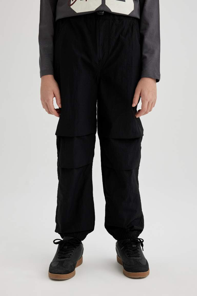 Boy Jogger Parachute Pants