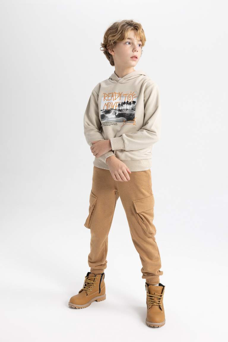 Boy Cargo Pocket Trousers