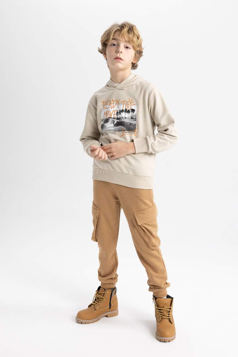 Boy Cargo Pocket Trousers