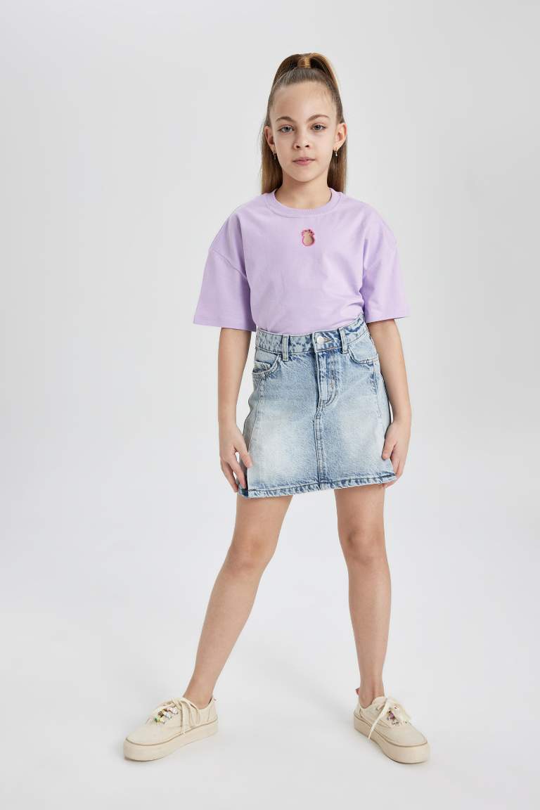 Girl Relax Fit Short Sleeve T-Shirt