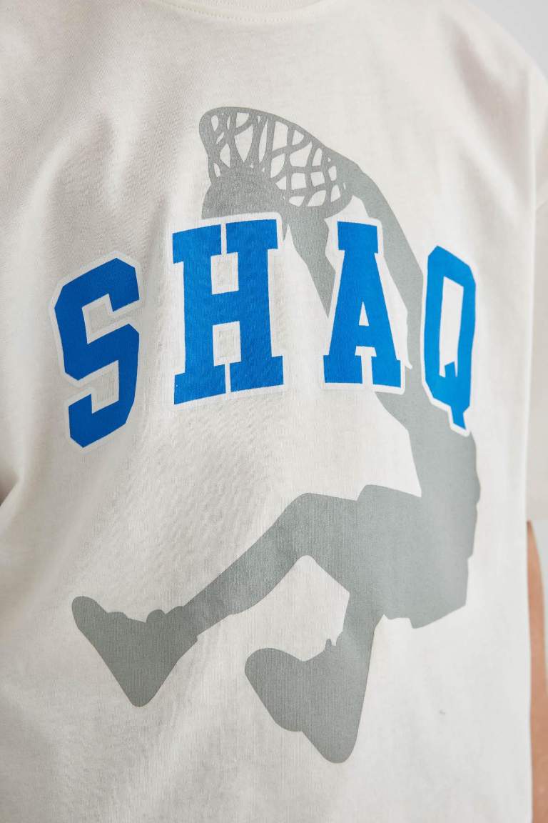 T-Shirt Oversize à Manches Courtes Shaquille O'Neal pour Garçon