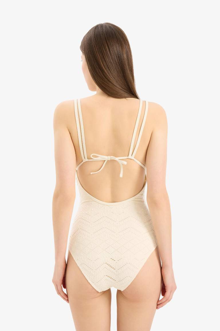 Купальник Fall in Love Regular Fit с вышивкой