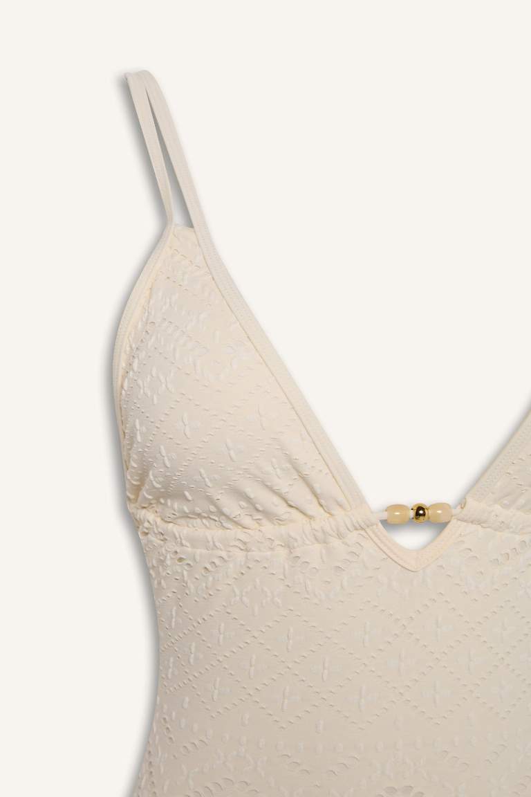 Купальник Fall in Love Regular Fit с вышивкой