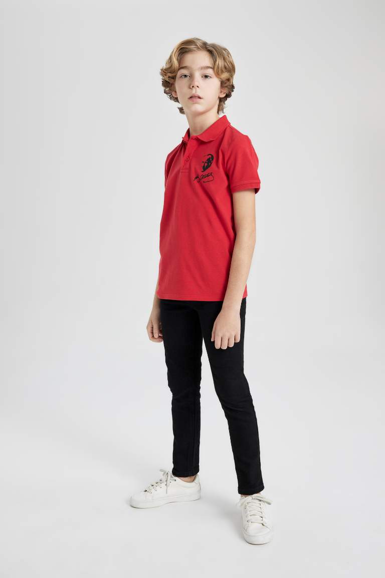 Regular Fit Short Sleeve Polo T-Shirt