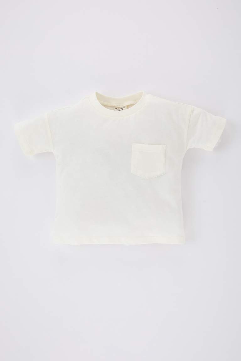 Baby Boy Crew Neck Short Sleeve T-Shirt