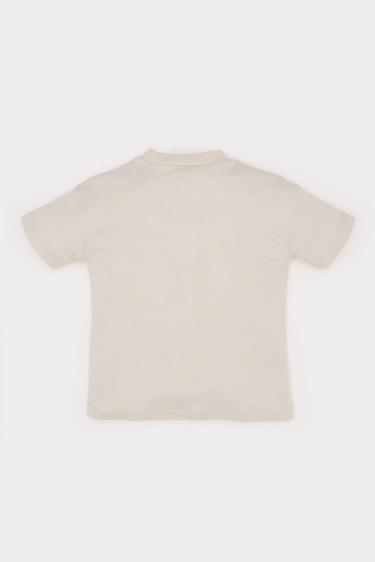 Baby Boy Regular Fit Crew Neck Short Sleeve T-Shirt