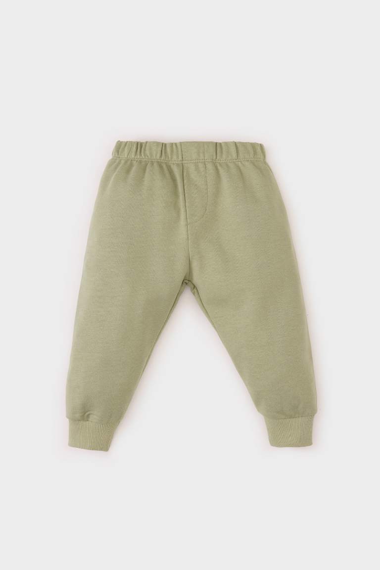 Baby Boy Elastic Waist Basic Sweatpants