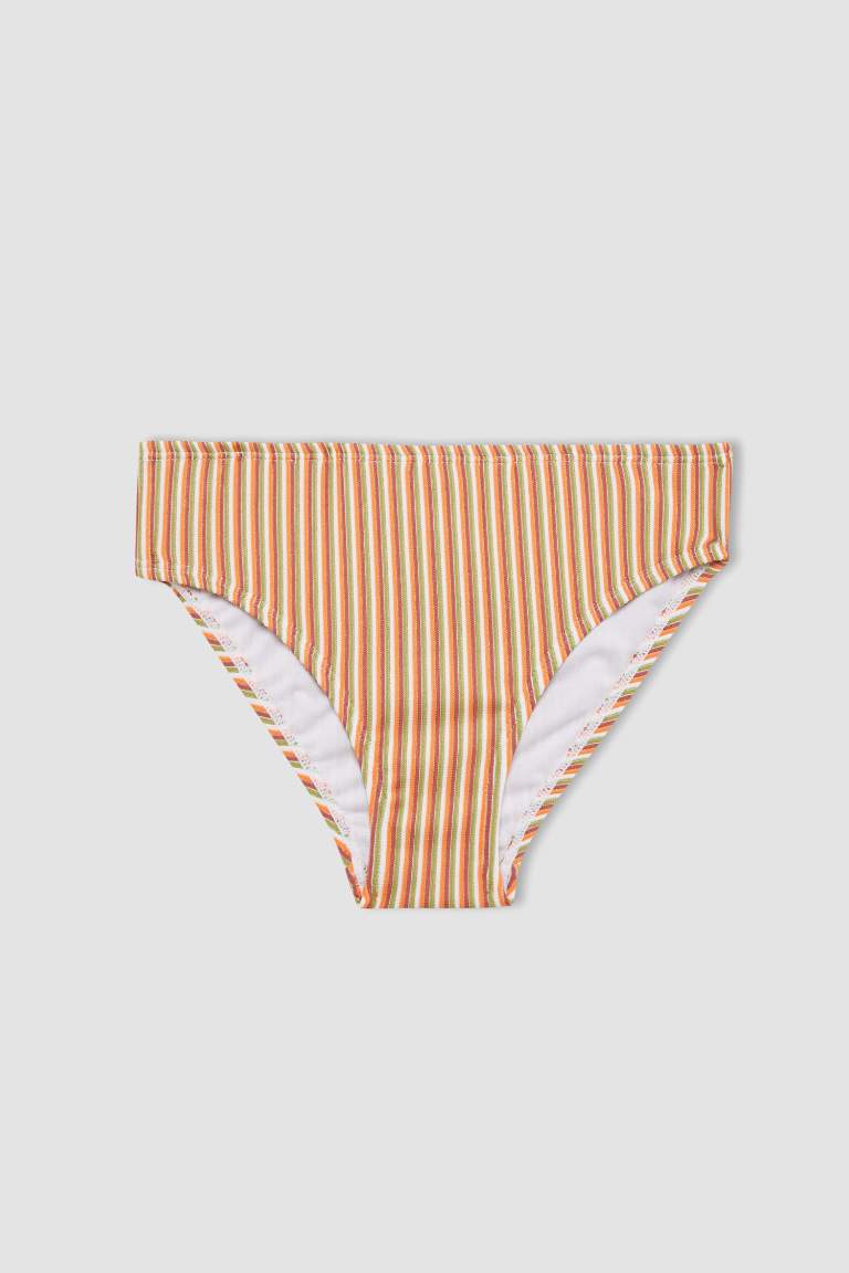 Girl Striped Bikini Set