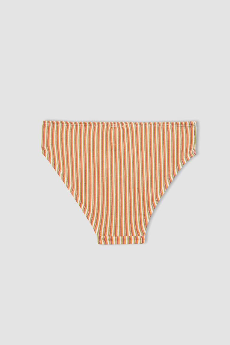 Girl Striped Bikini Set