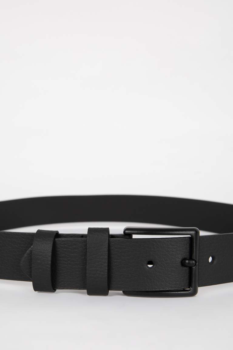 Ceinture Fermoir Rectangulaire Pour Homme