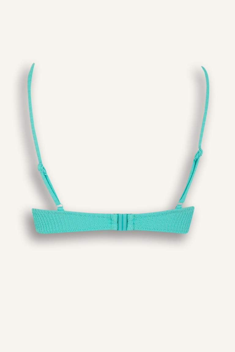 Regular Fit Bürümcük Bikini Üstü-Fall in Love