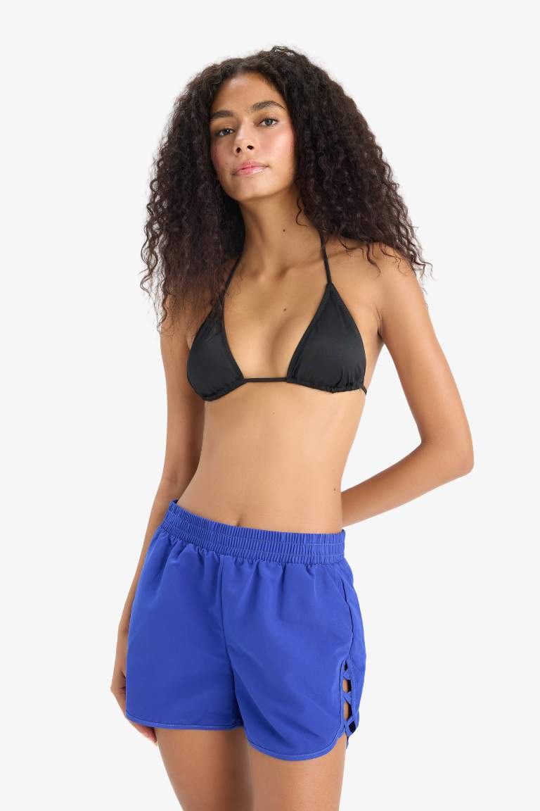 Regular Fit Deniz Şortu-Fall in Love